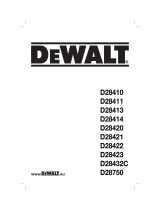 DeWalt D28423 Benutzerhandbuch