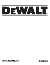 DeWalt DW729KN Benutzerhandbuch