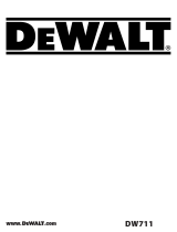 DeWalt DW711 Benutzerhandbuch