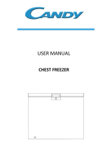 Candy UM CHAE1024W Chest Freezer Benutzerhandbuch