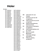 Haier H2F-210WE Benutzerhandbuch