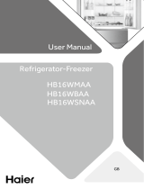 Haier HB16WSNAA Benutzerhandbuch