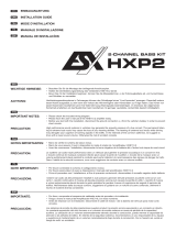 Audio Design HXP2 Installationsanleitung