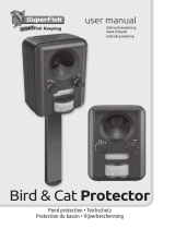 Aquadistri SuperFish Bird & Cat Protector Benutzerhandbuch