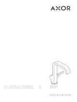 Axor Citterio 39037003 Instructions For Use/Assembly Instructions