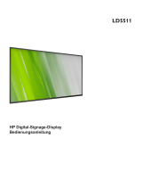 HP LD5511 55-inch Large Format Display Benutzerhandbuch
