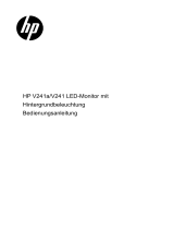 HP V221 21.5-inch LED Backlit Monitor Bedienungsanleitung