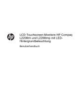HP Compaq L2206tm 21.5-inch LED Backlit Touch Monitor Benutzerhandbuch