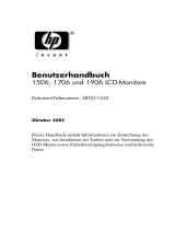 HP COMPAQ 19 INCH FLAT PANEL MONITORS Benutzerhandbuch