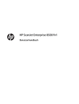 HP ScanJet Enterprise 8500 fn1 Document Capture Workstation Benutzerhandbuch