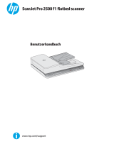 HP ScanJet Pro 2500 f1 Benutzerhandbuch