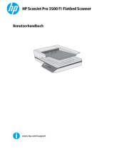 HP ScanJet Pro 3500 f1 Flatbed Scanner Benutzerhandbuch