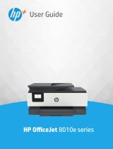 HP OfficeJet 8010e All-in-One Printer series Benutzerhandbuch