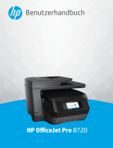 HP OfficeJet Pro 8720 All-in-One Printer series Benutzerhandbuch
