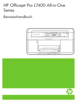 HP Officejet Pro L7400 All-in-One Printer series Benutzerhandbuch