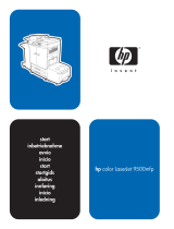 HP Color LaserJet 9500 Multifunction Printer series Schnellstartanleitung