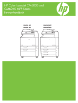 HP Color LaserJet CM6030/CM6040 Multifunction Printer series Benutzerhandbuch