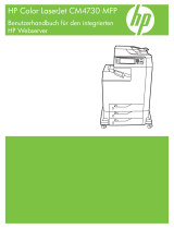 HP Color LaserJet CM4730 Multifunction Printer series Benutzerhandbuch