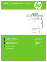 HP Color LaserJet CM2320 Multifunction Printer series Installationsanleitung