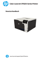 HP Color LaserJet Professional CP5225 Printer series Benutzerhandbuch