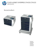 HP Color LaserJet Enterprise CP4025 Printer series Benutzerhandbuch