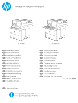 HP LaserJet Managed MFP E52645 series Installationsanleitung