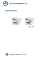 HP LaserJet Pro MFP M25-M27 series Benutzerhandbuch