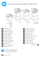 HP LaserJet Managed MFP E62565 series Installationsanleitung