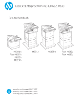 HP LaserJet Managed MFP E62565 series Benutzerhandbuch