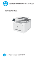 HP Color LaserJet Pro M280-M281 Multifunction Printer series Benutzerhandbuch