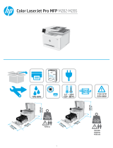 HP Color LaserJet Pro M282-M285 Multifunction Printer series Bedienungsanleitung