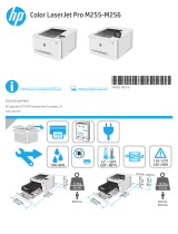 HP Color LaserJet Pro M255-M256 Printer series Referenzhandbuch