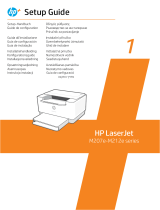 HP LaserJet M207e-M212e Printer series Installationsanleitung