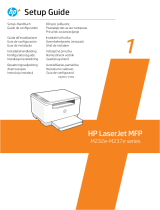 HP LaserJet MFP M232e-M237e Printer series Installationsanleitung