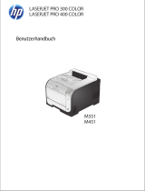 HP LaserJet Pro 300 color Printer M351 series Benutzerhandbuch