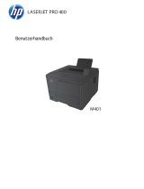 HP LaserJet Pro 400 Printer M401 series Benutzerhandbuch