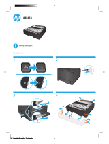 HP LaserJet Pro M435 Multifunction Printer series Installationsanleitung