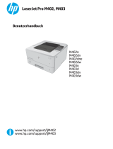 HP LaserJet Pro M402-M403 series Benutzerhandbuch