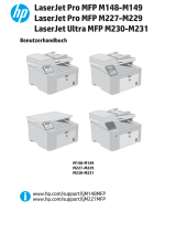 HP LaserJet Ultra MFP M230 series Benutzerhandbuch