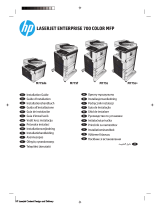 HP LaserJet Enterprise 700 color MFP M775 series Installationsanleitung