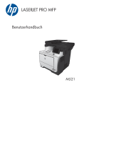 HP LaserJet Pro MFP M521 series Benutzerhandbuch