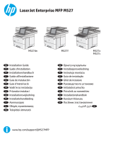 HP LaserJet Enterprise MFP M527 series Installationsanleitung