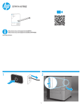 HP Color LaserJet Enterprise M855 Printer series Installationsanleitung