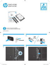 HP Color LaserJet Enterprise M855 Printer series Installationsanleitung