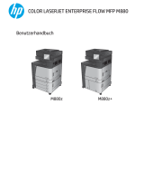 HP Color LaserJet Enterprise flow MFP M880 series Benutzerhandbuch