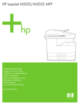 HP LaserJet M5025 Multifunction Printer series Schnellstartanleitung