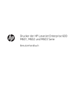 HP LaserJet Enterprise 600 Printer M601 series Benutzerhandbuch