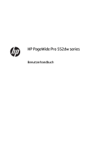 HP PageWide Pro 552dw Printer series Benutzerhandbuch