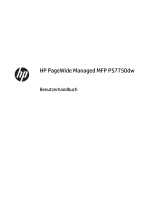 HP PageWide Managed P57750dw Multifunction Printer series Benutzerhandbuch