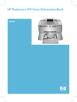 HP Photosmart 370 Printer series Referenzhandbuch